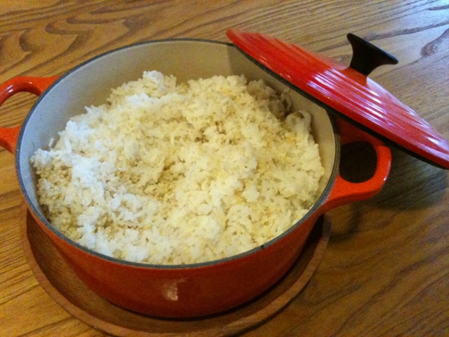 Cooking Rice with Le Creuset